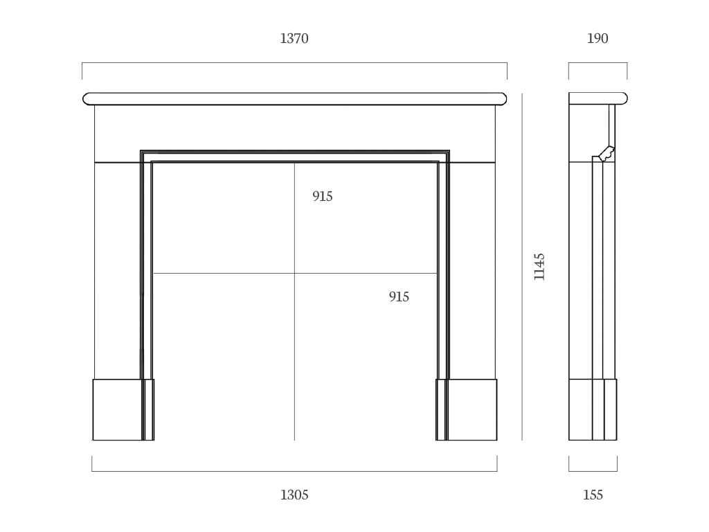 Hanwell Dimensions