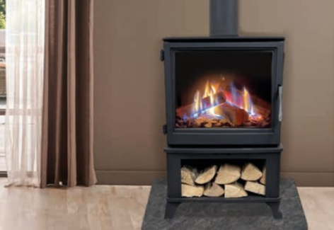 Willow Grande Logstore Gas Stove